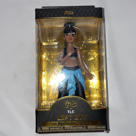 Funko Pop! Vinyl Gold: TLC - Left Eye - 5" Premium Vinyl Figure New in Box - Picture 11 of 11